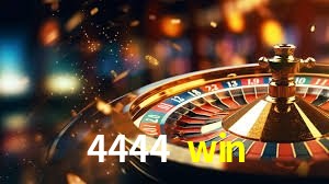 Sinta a adrenalina dos jogos de cassino com 4444 win